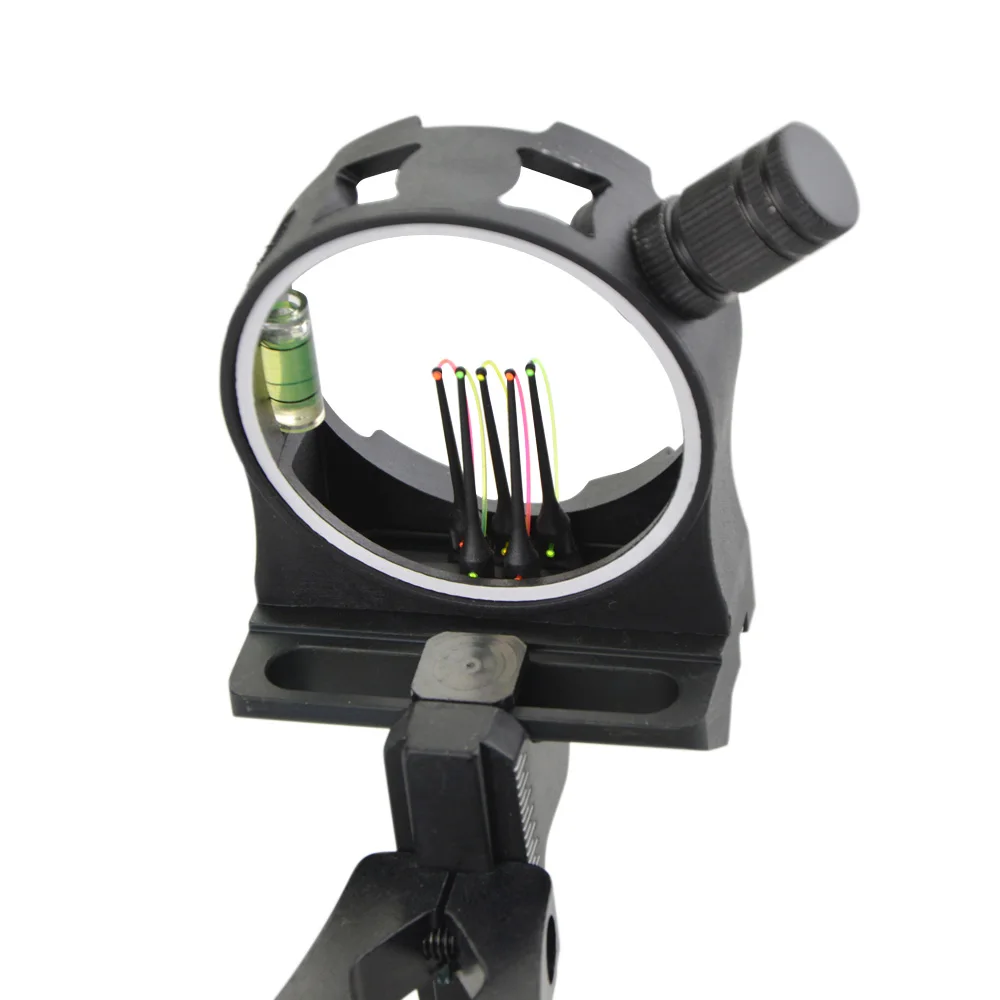 Compound Bow Sight 5 Pin Fiber Optic - 5 Pin Compound Bow Sight CNC