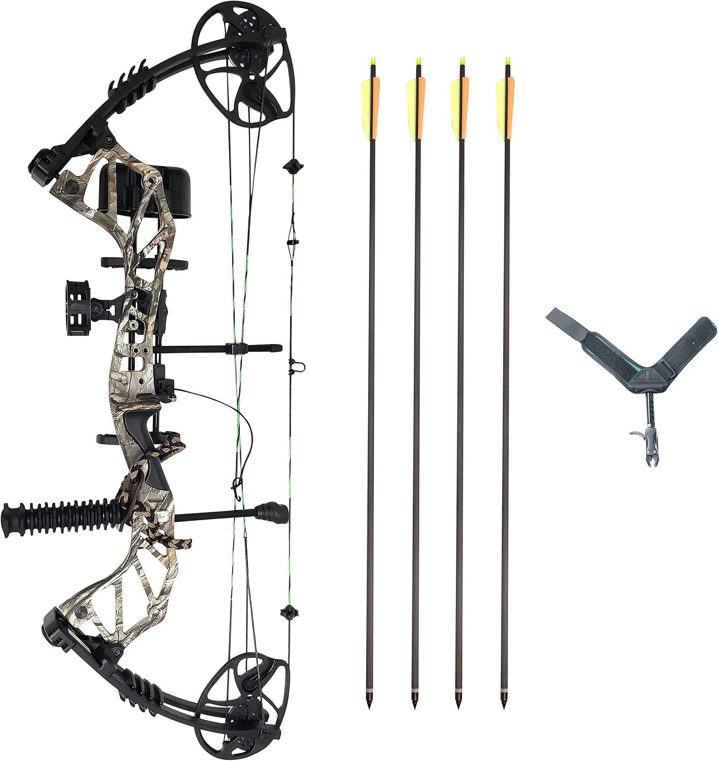 Compound Bow Hunting 30-70 Lbs - Compound Bow Package with 30-70 Lbs