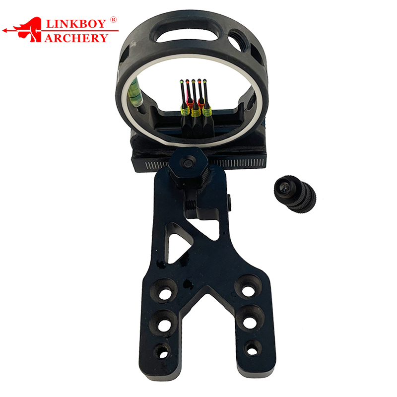 Compound Bow Sight 5 Pin Fiber Optic - Original Arrow Sight Bow, Fiber Optic