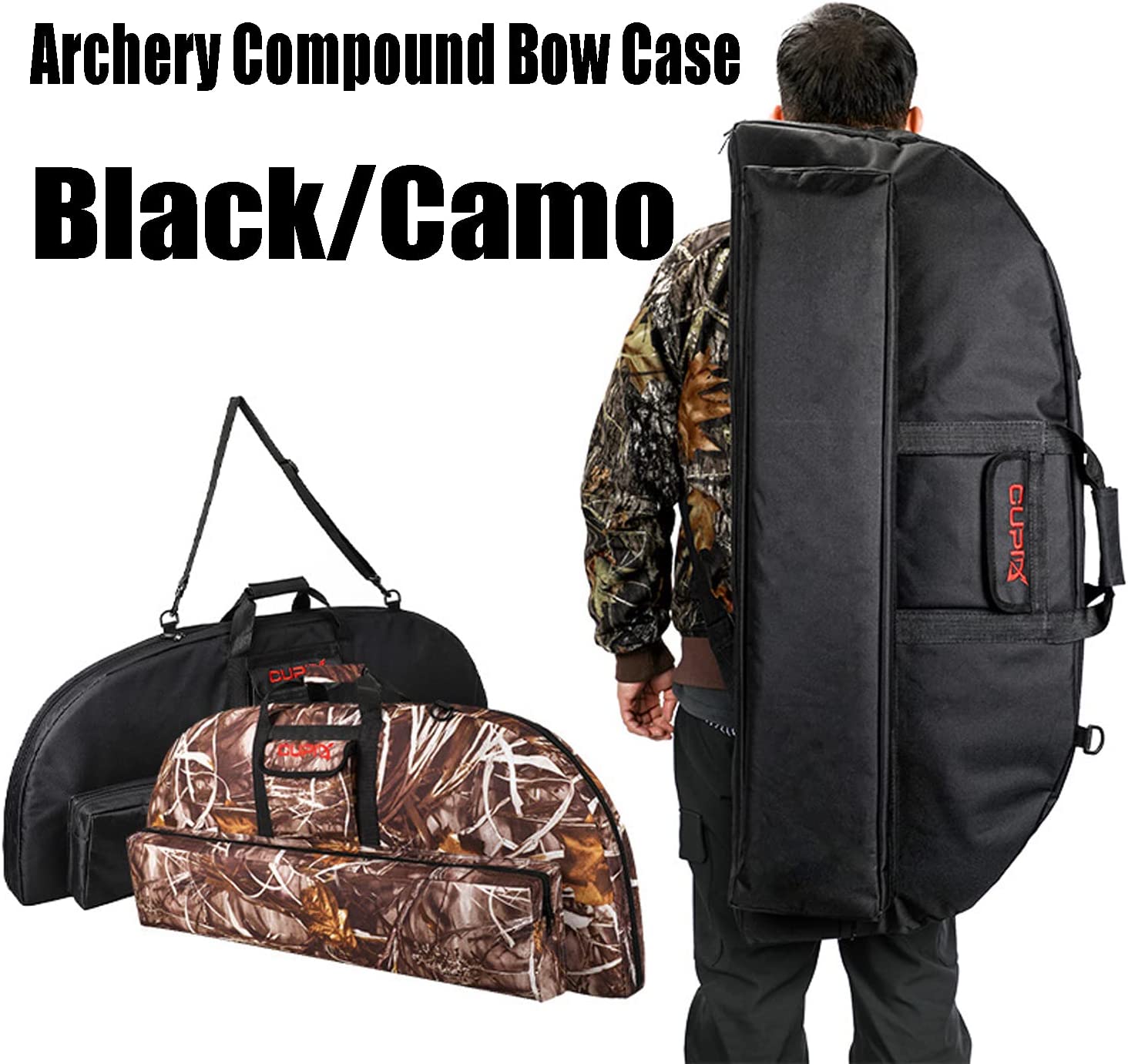 Bow Case Padded Soft Compound Bow - 115cm Soft Padded Compound Bow Case