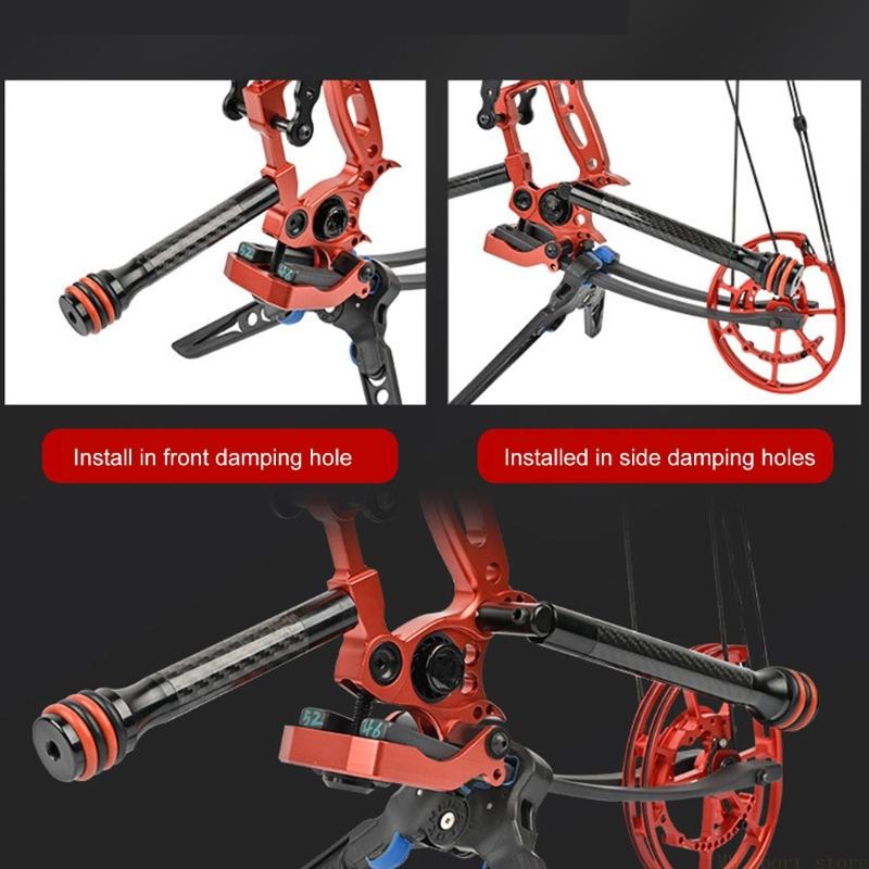 Bow Stabilizer Carbon Fiber 8 Inch - 31BE Compound Bows Carbon Fiber Stabilizer