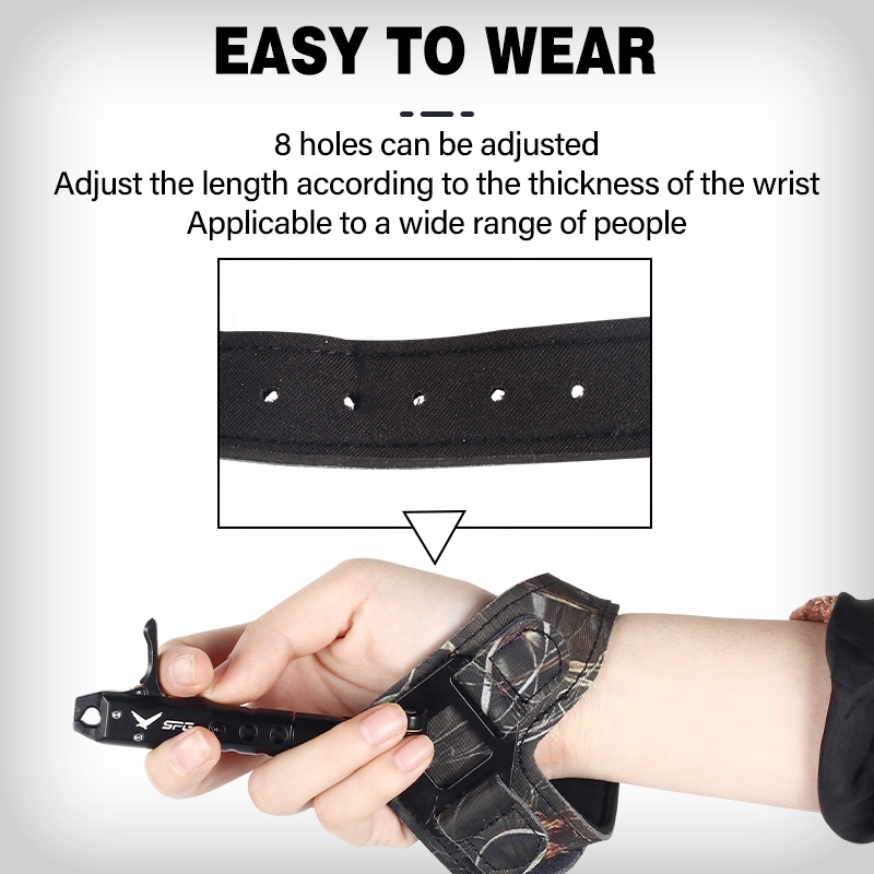 SPG Archery Compound Bow Relea - огляд і ціна Archery Release Aid Caliper Wrist