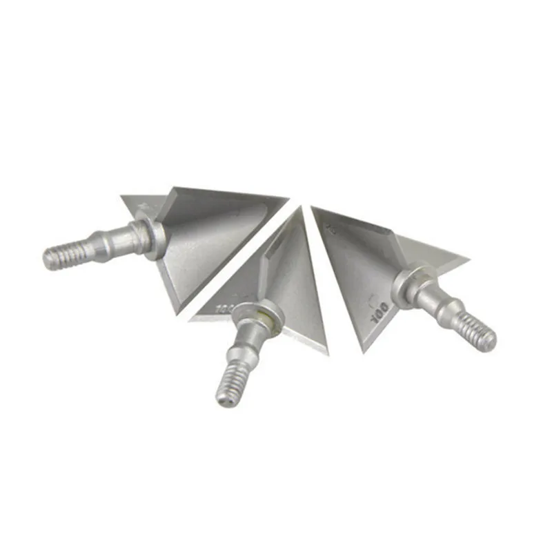 6/12pcs Broadhead Arrowhead 10 - огляд і ціна Broadheads 100 Grain 3 Blade Hunting