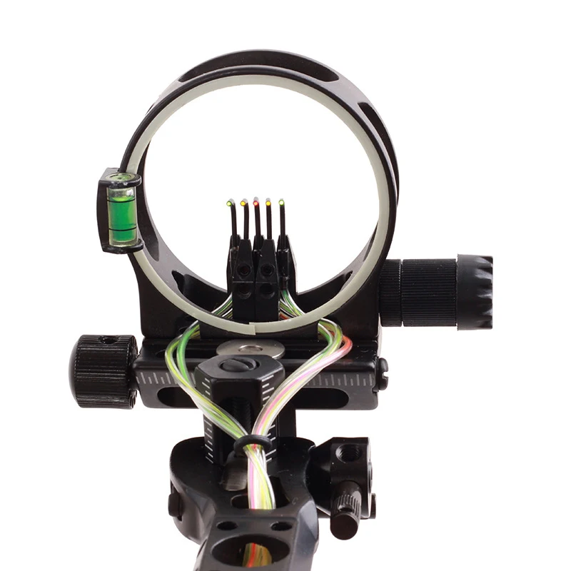 TOPOINT Archery 5 Pin Adjustab - огляд і ціна Compound Bow Sight 5 Pin Fiber Optic