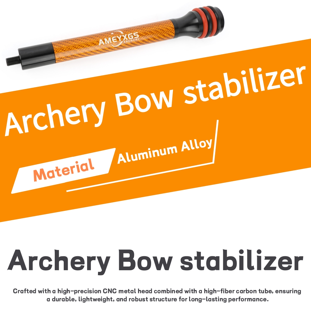 Carbon Fiber Archery Bow Stabi - огляд і ціна Bow Stabilizer Carbon Fiber 8 Inch