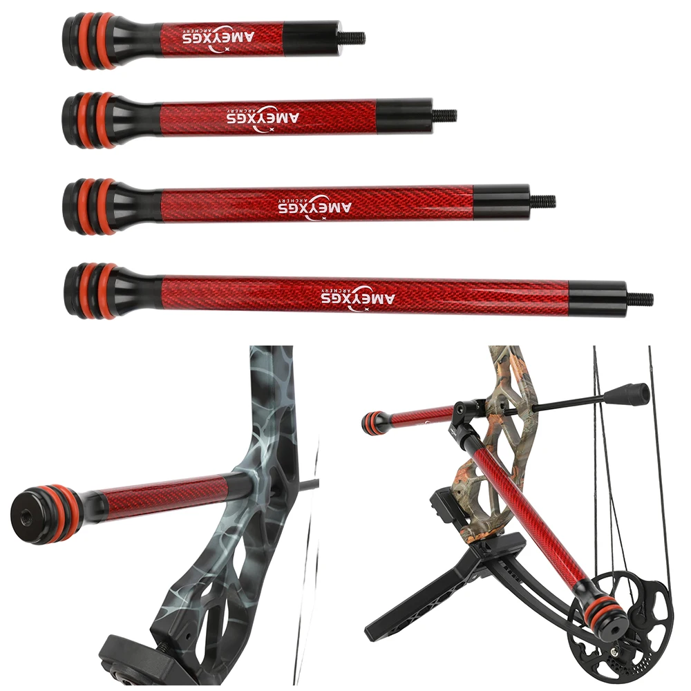 6/8/10/12 Inch Bow Stabilizer  - огляд і ціна Bow Stabilizer Carbon Fiber 8 Inch