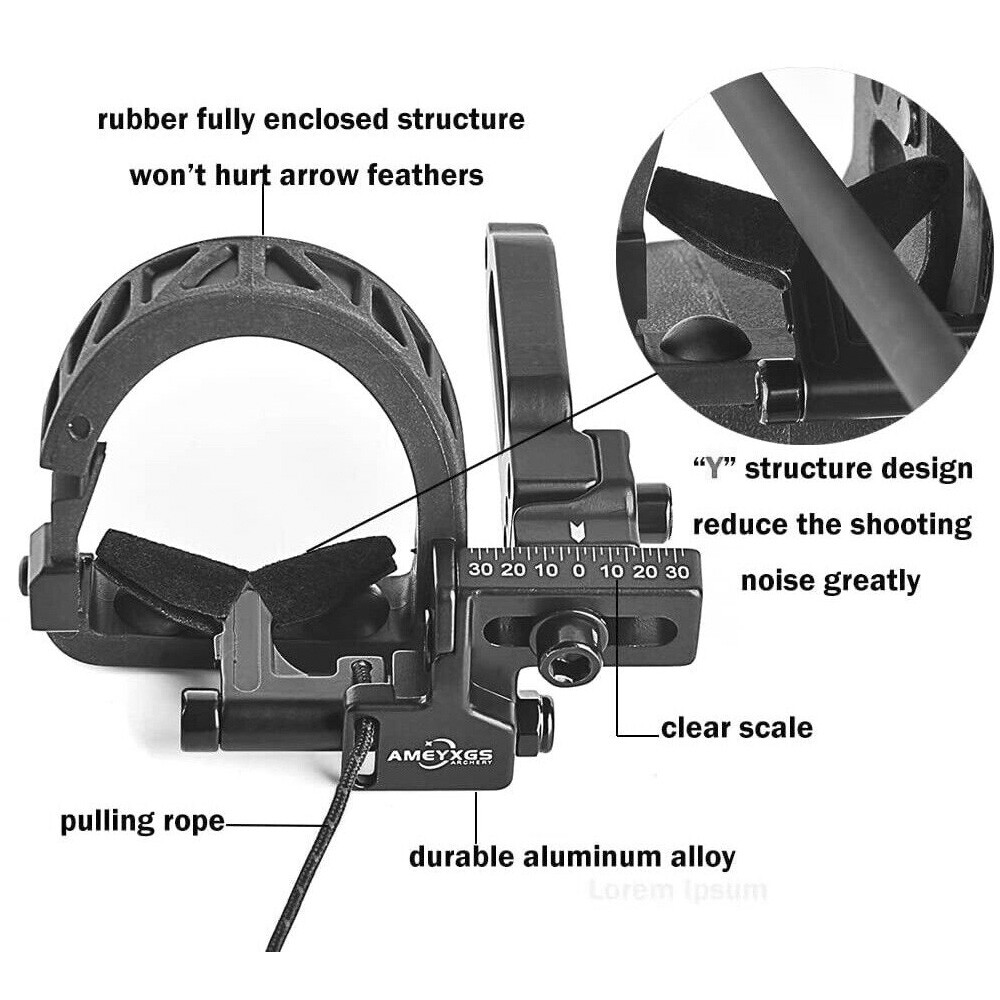 Drop Away Arrow Rest Full Cont - огляд і ціна Arrow Rest Drop Away Compound Bow