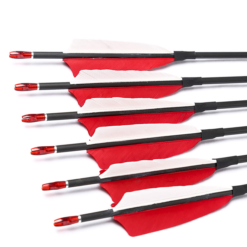 Archery Black Carbon Arrows Sp - огляд і ціна Carbon Arrows 30 Inch Spine 400 500