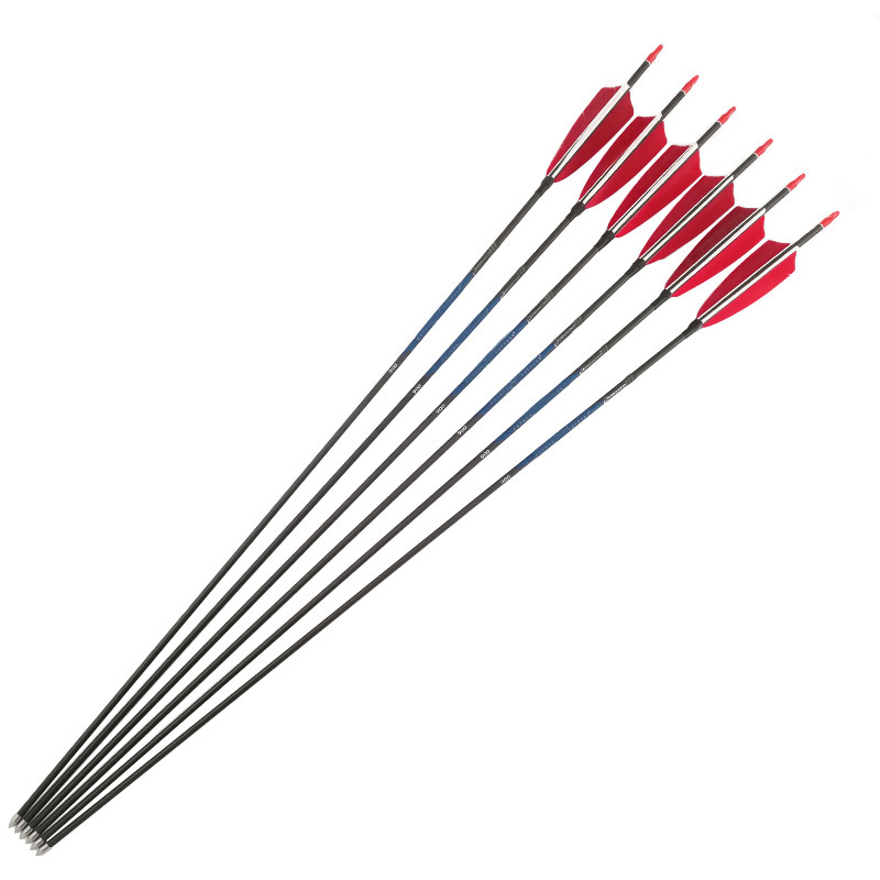 Archery Black Carbon Arrows Sp - огляд і ціна Carbon Arrows 30 Inch Spine 400 500