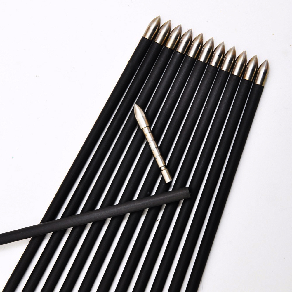 Archery Black Carbon Arrows Sp - огляд і ціна Carbon Arrows 30 Inch Spine 400 500
