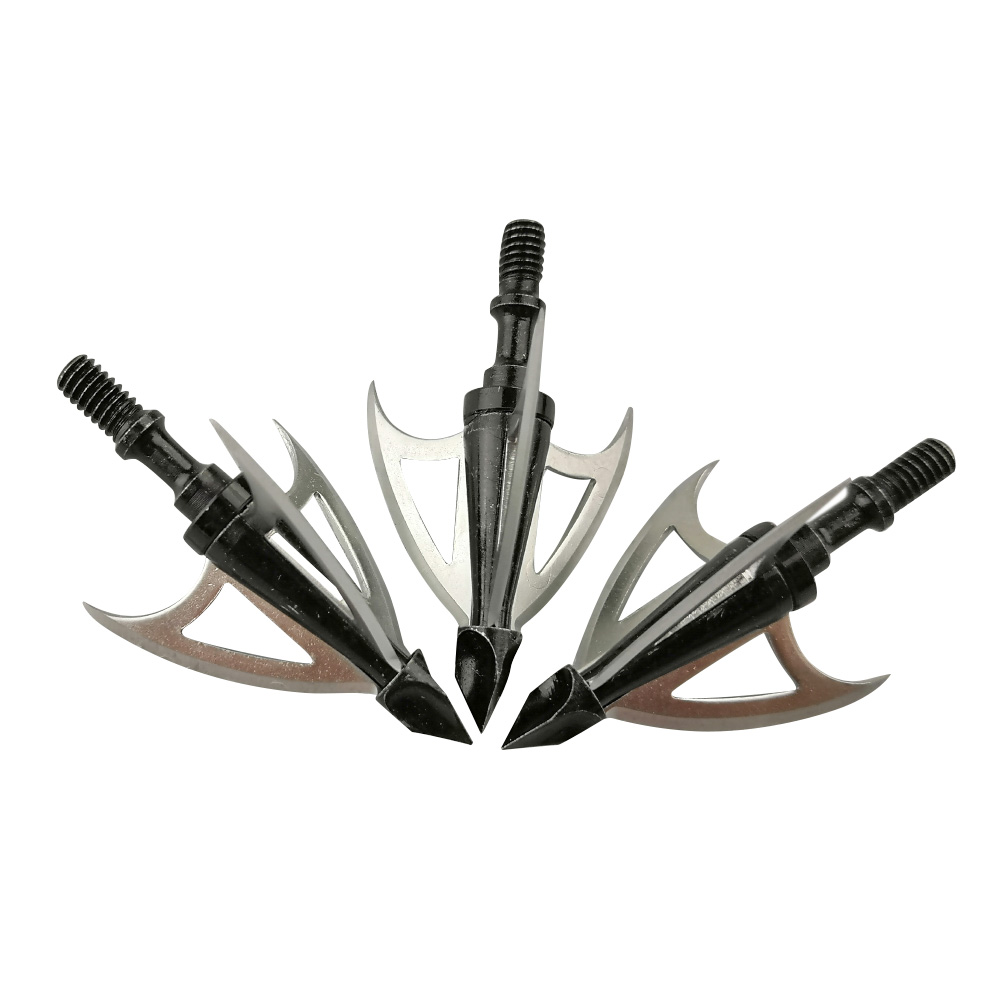 6/12pcs 100 Grains ArrowHead A - огляд і ціна Broadheads 100 Grain 3 Blade Hunting