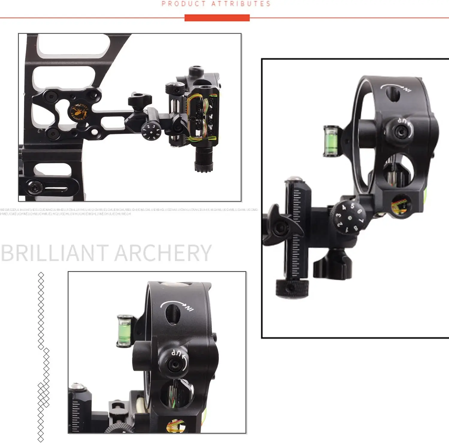 5 Pin Bow Sights 0.019