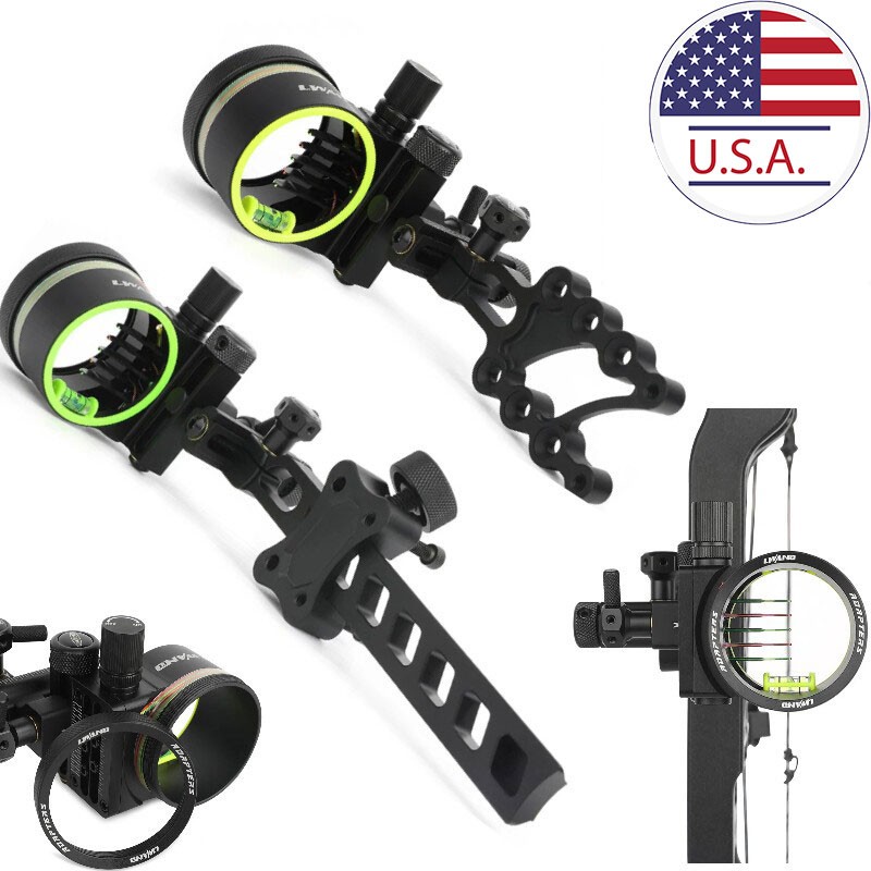 Archery 0.019'' Fiber Optic Ad - огляд і ціна Compound Bow Sight 5 Pin Fiber Optic
