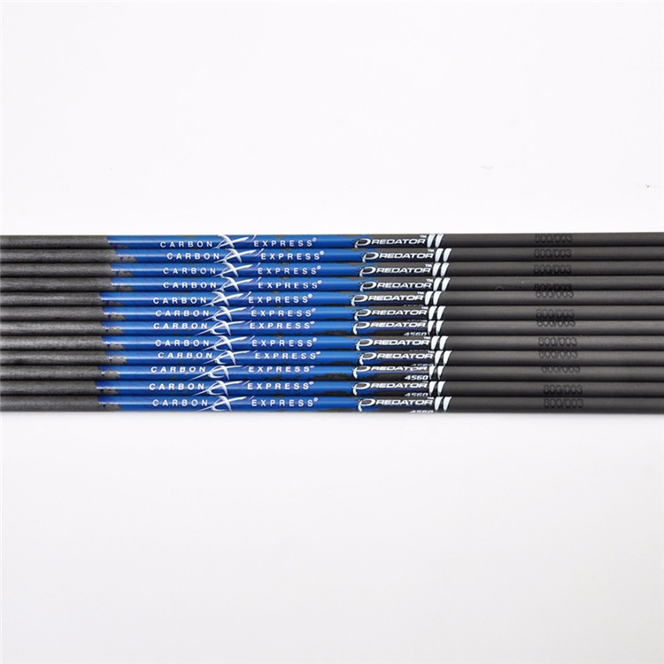 12pcs 30 inch Spine 400/500/60 - огляд і ціна Carbon Arrows 30 Inch Spine 400 500