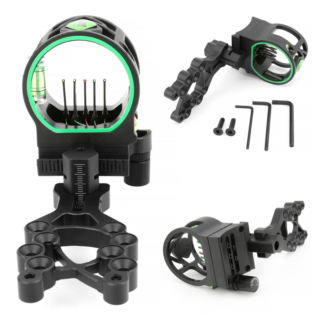 Archery M1 Compound 5 Pin Bow  - огляд і ціна Compound Bow Sight 5 Pin Fiber Optic