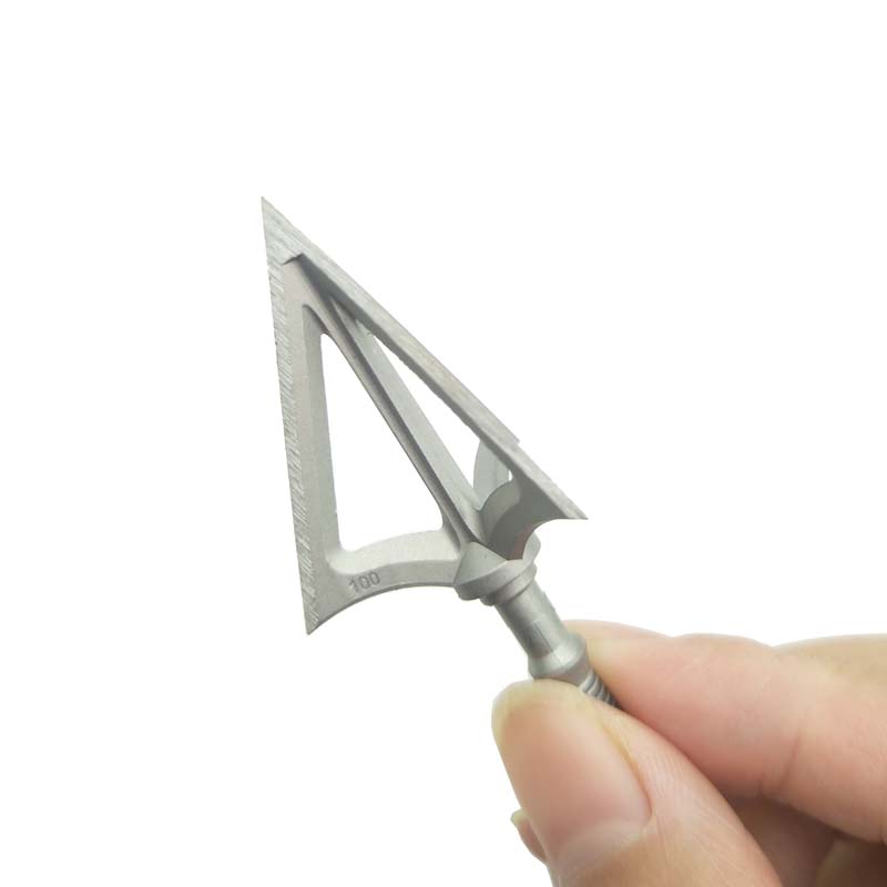 2PCS Archery Fixed 3 Blade 100 - огляд і ціна Broadheads 100 Grain 3 Blade Hunting