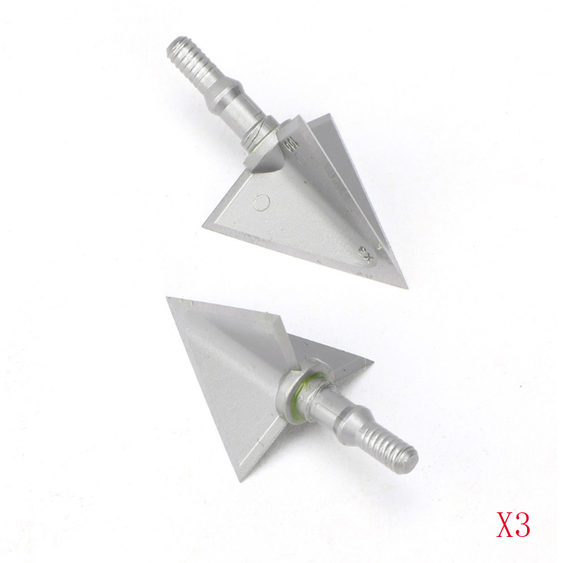 6/12pcs 3 Fixed X3/X5 Tips Arc - огляд і ціна Broadheads 100 Grain 3 Blade Hunting