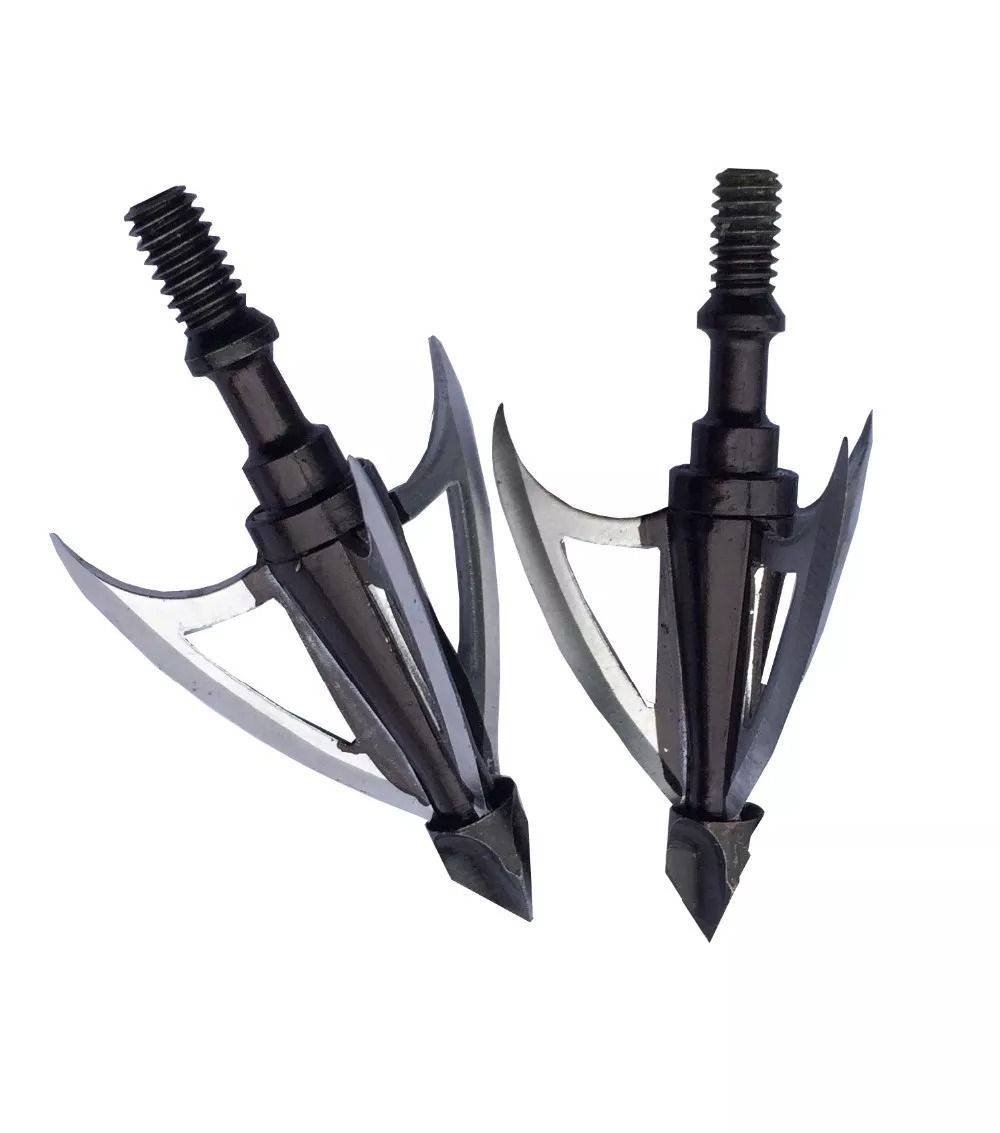 3/6/12pcs 100grain Hunting Bro - огляд і ціна Broadheads 100 Grain 3 Blade Hunting
