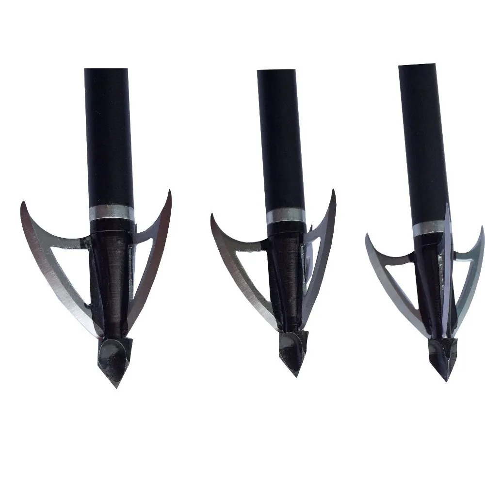 3/6/12pcs 100grain Hunting Bro - огляд і ціна Broadheads 100 Grain 3 Blade Hunting