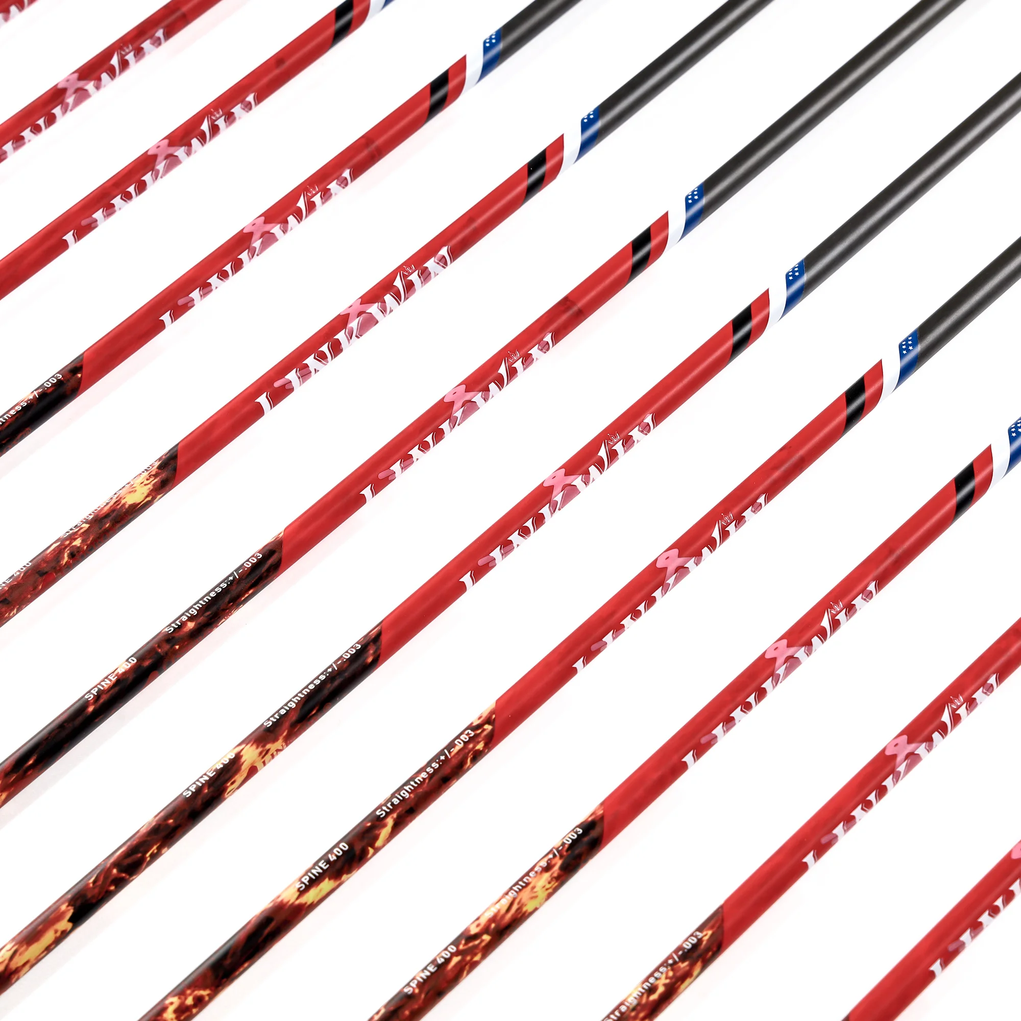 12pcs Spine 340 400 500 ID6.2M - огляд і ціна Carbon Arrows 30 Inch Spine 400 500
