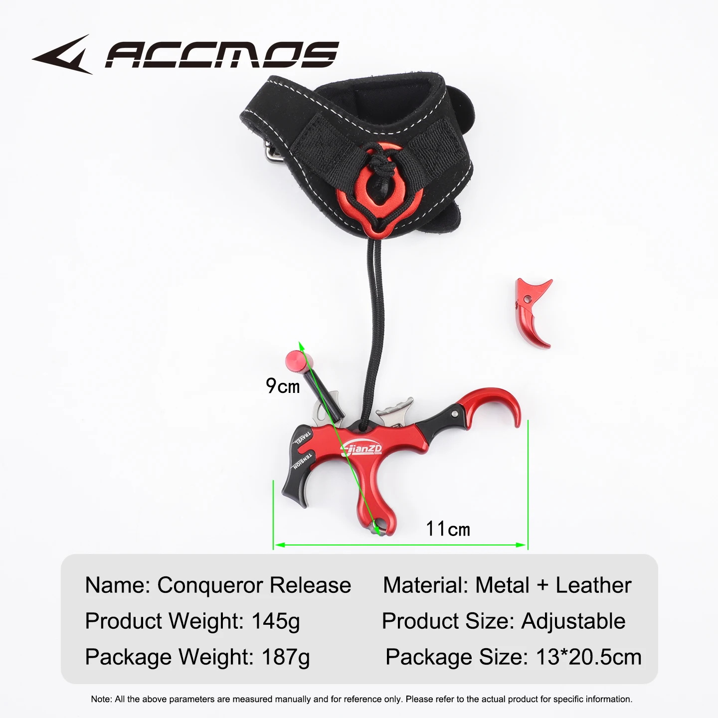 JIANZD Archery Compound Bow Re - огляд і ціна Archery Release Aid Caliper Wrist