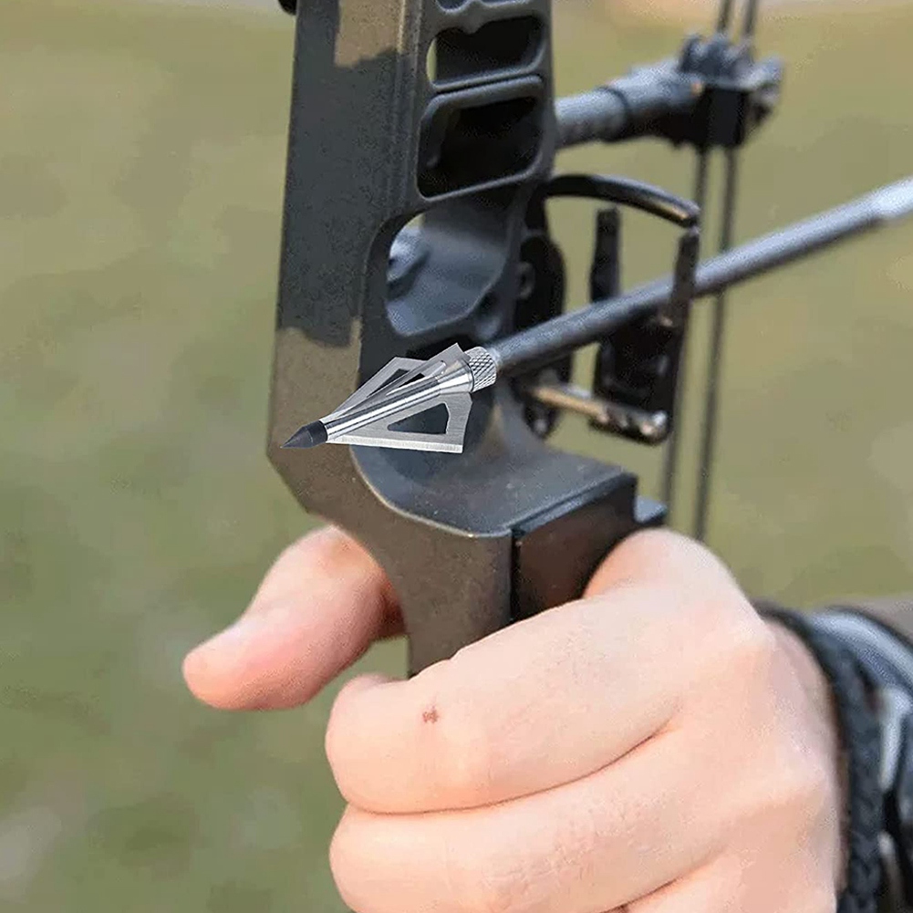 12 Pcs Metal Hunting Archery B - огляд і ціна Broadheads 100 Grain 3 Blade Hunting
