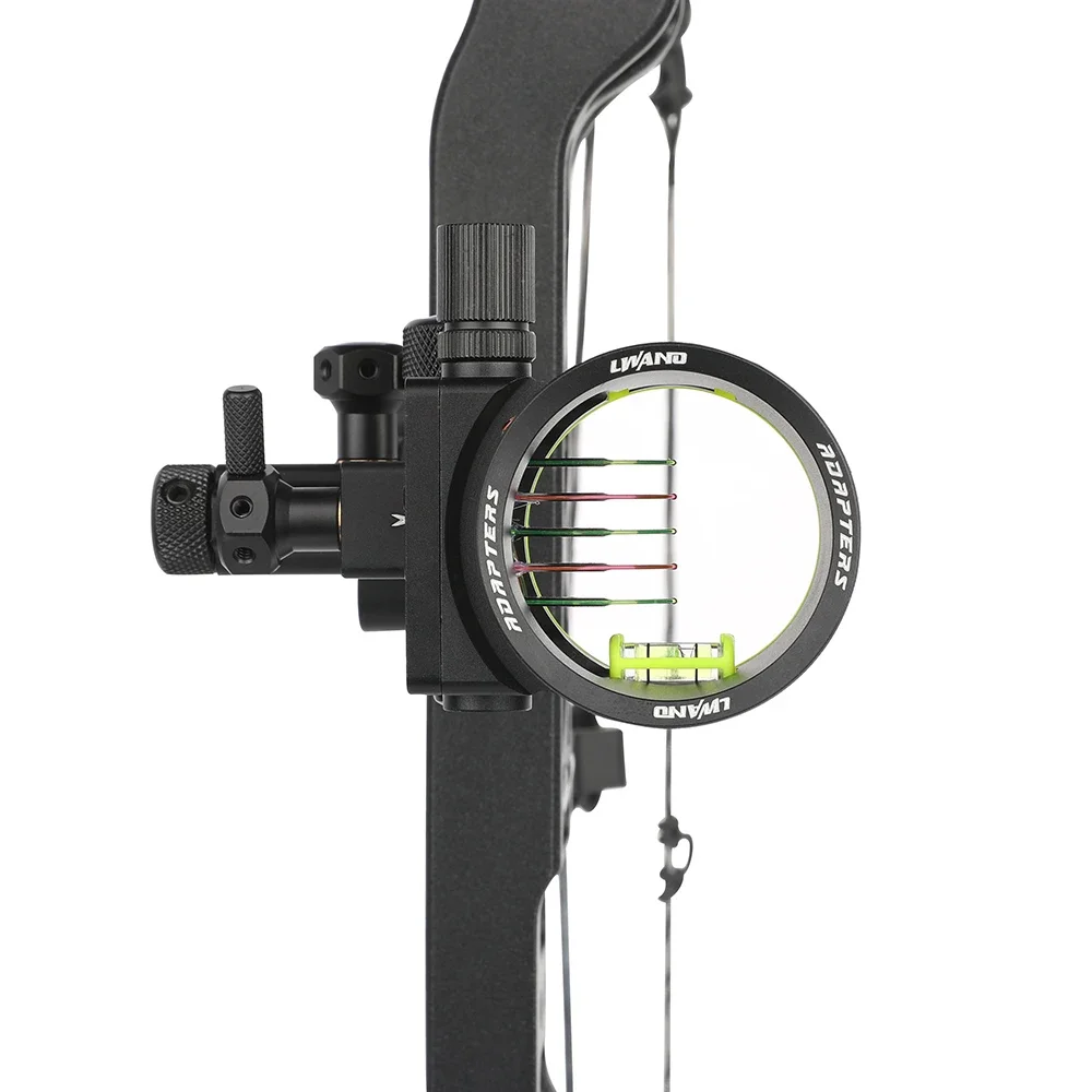 Archery 5 Pin Short/Long Arche - огляд і ціна Compound Bow Sight 5 Pin Fiber Optic