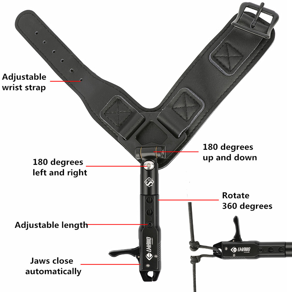 Compound Bow Wrist Release Aid - огляд і ціна Archery Release Aid Caliper Wrist