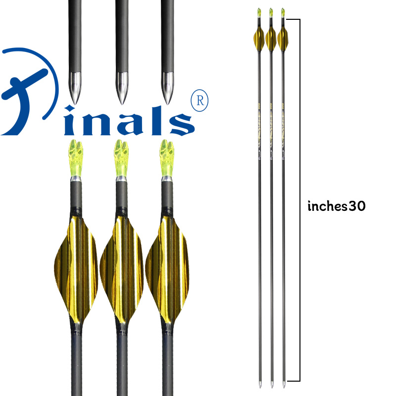 ID4.2mm Pure Carbon Arrow 1.8I - огляд і ціна Carbon Arrows 30 Inch Spine 400 500