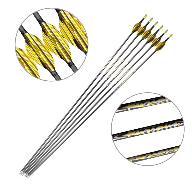 ID4.2mm Pure Carbon Arrow 1.8I - огляд і ціна Carbon Arrows 30 Inch Spine 400 500