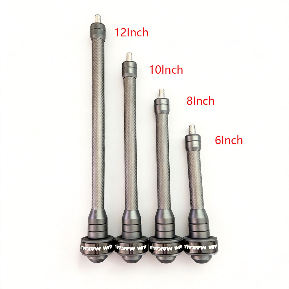 AIM MAKALU 6/8 Inch Carbon Fib - огляд і ціна Bow Stabilizer Carbon Fiber 8 Inch