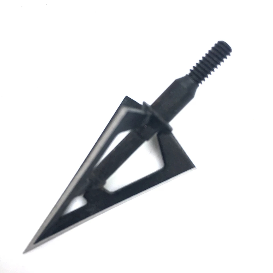 3/6/12/24/60pc 100 Grain Arrow - огляд і ціна Broadheads 100 Grain 3 Blade Hunting
