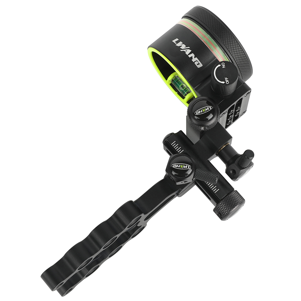 ‌4X 6X 8X Lens Compound Bow Si - огляд і ціна Compound Bow Sight 5 Pin Fiber Optic
