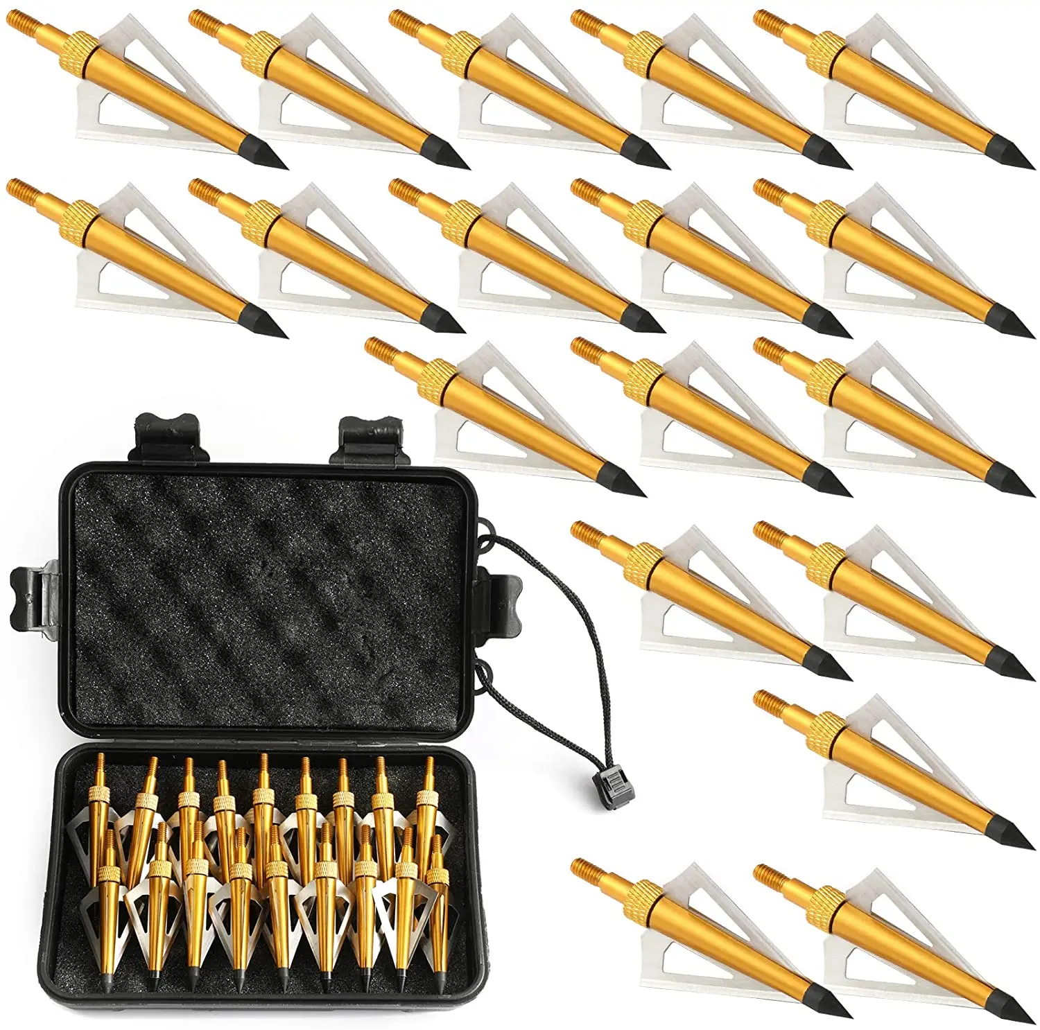 Hunting Broadheads with 3 Fixe - огляд і ціна Broadheads 100 Grain 3 Blade Hunting