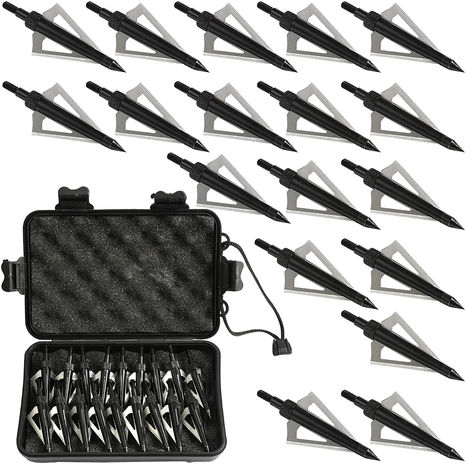 Hunting Broadheads with 3 Fixe - огляд і ціна Broadheads 100 Grain 3 Blade Hunting