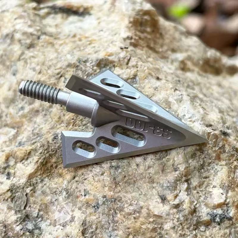 6/12 100 Grain Stainless Steel - огляд і ціна Broadheads 100 Grain 3 Blade Hunting