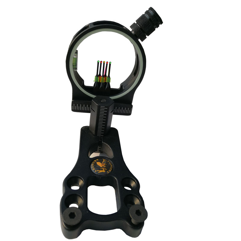 0.029inch/5 Pins Archery Adjus - огляд і ціна Compound Bow Sight 5 Pin Fiber Optic