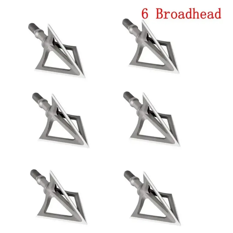Archery Arrowheads Shooting Hu - огляд і ціна Broadheads 100 Grain 3 Blade Hunting