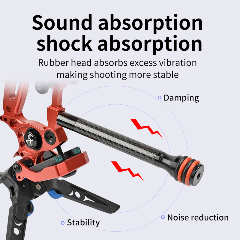 SPG Archery Stabilizer Bar 6/8 - огляд і ціна Bow Stabilizer Carbon Fiber 8 Inch